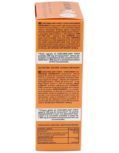 Curcumin 360 Forte 60Cap. de Intersa