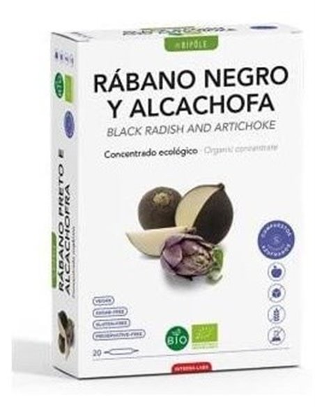 Bipole Rabano Negro Y Alcachofa 20 Amp de Bipole