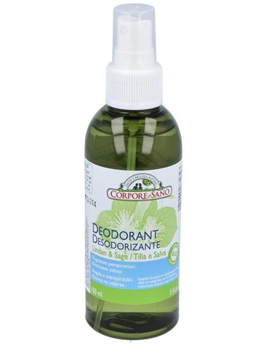 Desodorante Tilo Salvia 150Ml. de Corpore Sano