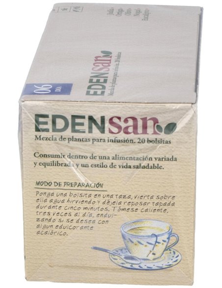 Edensan  Glucosa 06  Envase 20 Filtros(20 Infusiones) de Edensan®
