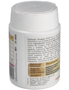 Omegas 3-6-9 60Perlas de Dietisa (Dielisa)