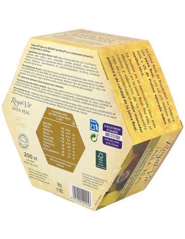 Royalvit Mega Vit Envase Que Contiene 20 Viales de Royal-Vit®