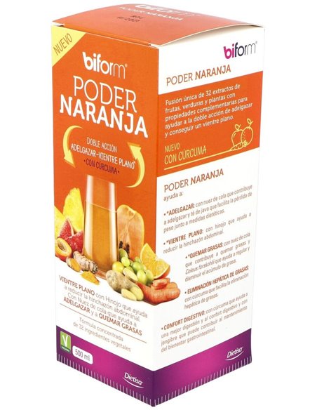 Biform Poder Naranja 500Ml. de Dietisa (Dielisa)