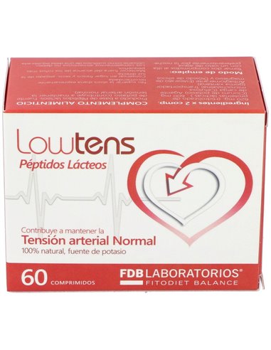 Lowtens Peptidos Lacticos 60Comp. de Fdb
