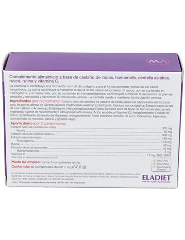 Vita Woman Piernas Ligeras Forte 60Comp. de Eladiet