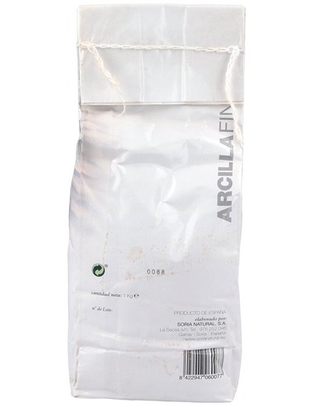 Arcilla Roja Fina 1Kg. de Soria Natural