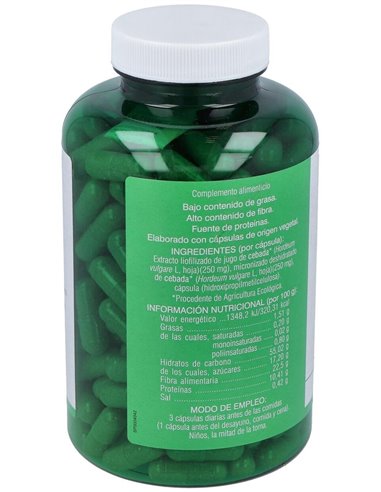 Verde De Cebada 240Cap. de Soria Natural