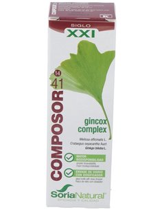 Composor 41 Gincox Complex Xxi 50Ml. de Soria Natural