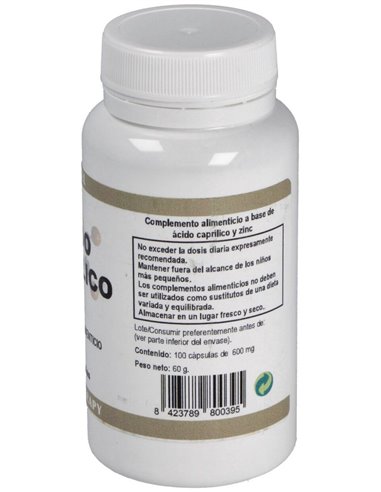 Acido Caprilico 600Mg. 100Cap. de Ortocel Nutri-Therapy
