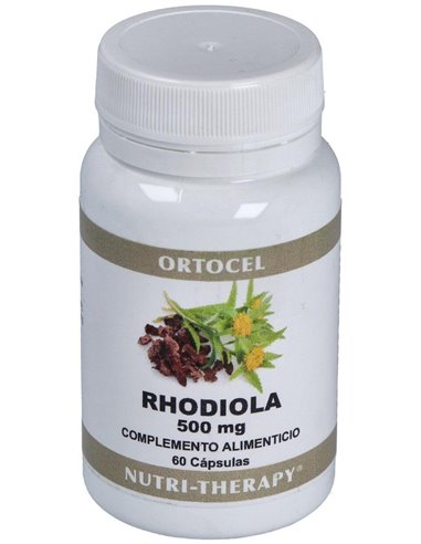 Rhodiola 500Mg. 60Cap. de Ortocel Nutri-Therapy