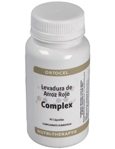Levadura De Arroz Rojo Complex 90Cap. de Ortocel Nutri-Therapy