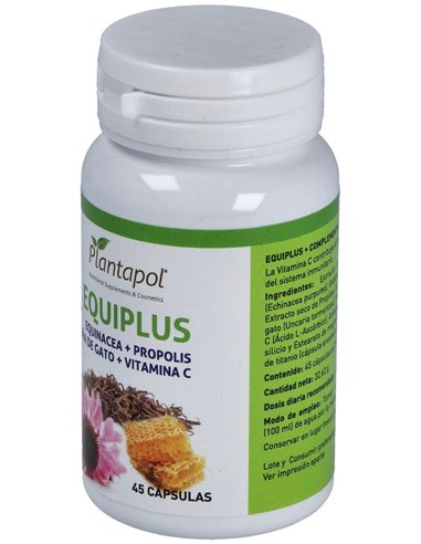 Plantapol Equiplus (Equinacea,Propolis,Uña de Gato,Vitamina C)  de Plantapol
