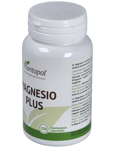 Magnesio Plus 520Mg. 100Comp. de Plantapol