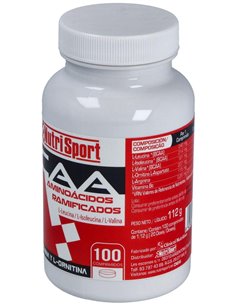 Aminoacidos Ramificados 1Gr Bcaa 100Comp de Nutrisport