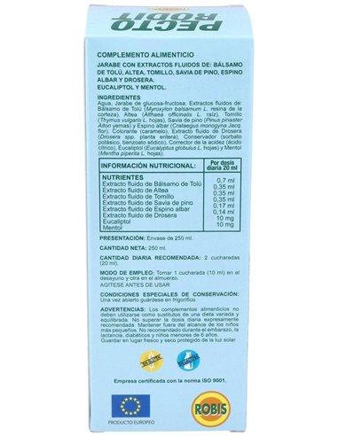 Pecto Rodit Jarabe 250Ml de Robis