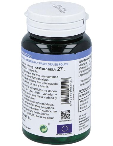 Melatonina Plus 60Caps. de Robis