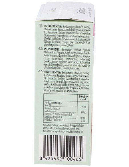 Senina Envase de 18 sticks monodosis de 2,5 g. de Novadiet