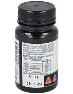 Ginkgo Envase de 30 cápsulas vegetales. de Novadiet