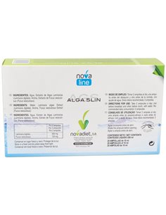 Alga Slin Envase de 20 ampollas de 10 ml. de Novadiet