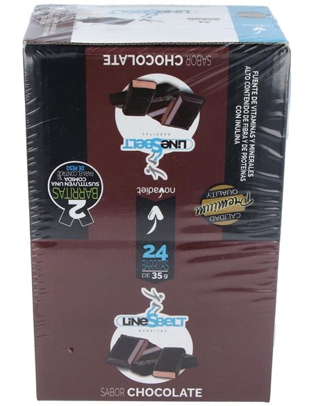 Line Sbelt Chocolate 35 g. cada una. de Novadiet