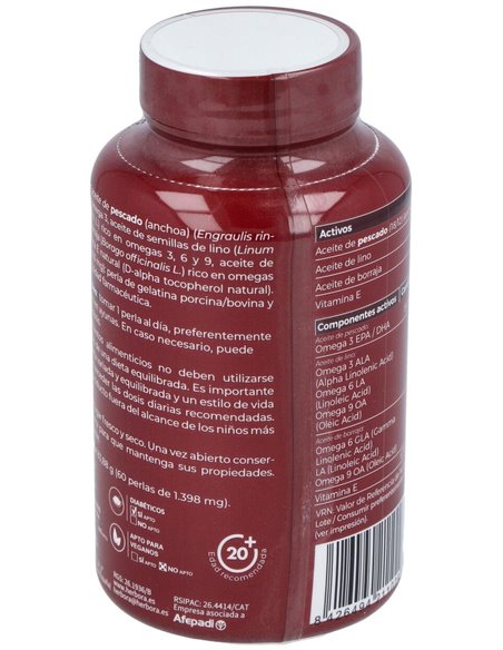 Venarol Omega 3-6-9 Tsn 60Perlas de Herbora