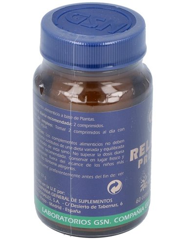 Relaxine Premium 60Comp. 550 Mg. de Gsn