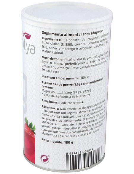 Carbonato De Magnesio Fresa 180G Polvo de Sotya