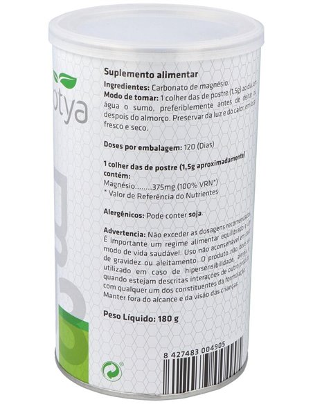 Carbonato De Magnesio 180G  Polvo de Sotya