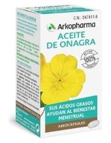 Aceite De Onagra 100Arkocapsulas de Arkopharma