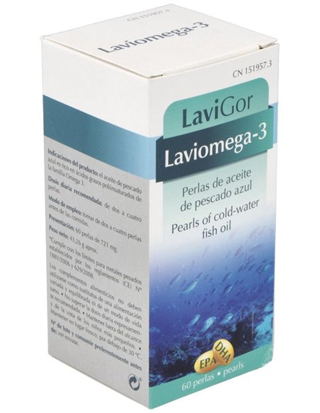 Laviomega 3 60Perlas de Lavigor