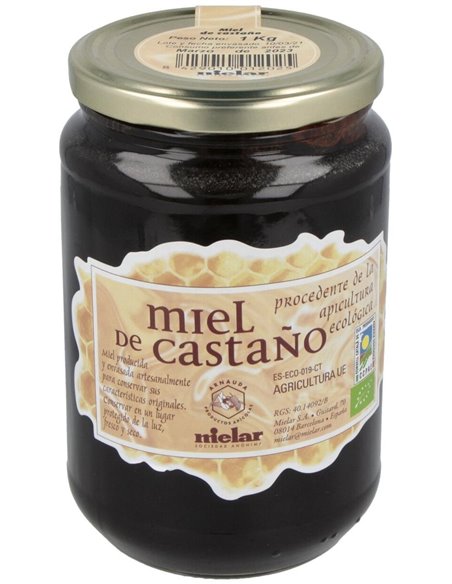 Miel De Castaño 1Kg. Bio de Mielar