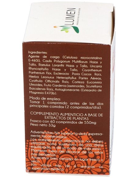 E.H.. Exceso De Higado 60Comp. Fitorient de Lumen