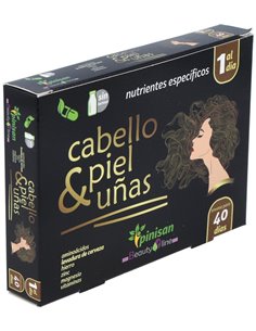 Cabello Piel Y Uñas 40Cap. de Pinisan