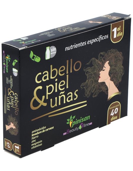 Cabello Piel Y Uñas 40Cap. de Pinisan