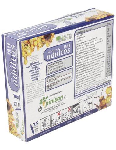 Jalea Real Adultos 15Viales de Pinisan