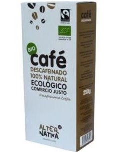Cafe Descafeinado Molido 250Gr. Eco de Alternativa 3