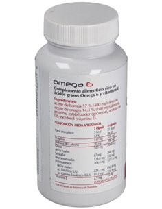 Omega 6 Onagra+Borraja 100 Perlas de Artesania