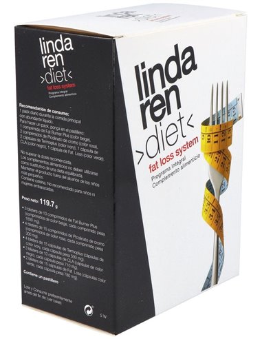 Fat Loss Lindaren Diet 30Packs de Artesania
