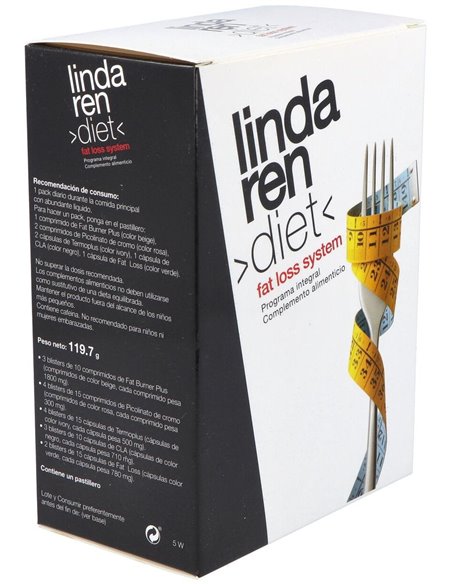 Fat Loss Lindaren Diet 30Packs de Artesania