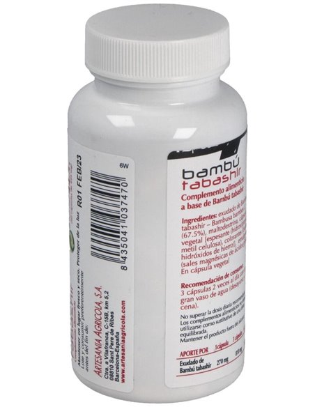 Bambu 90 Capsulas de Artesania