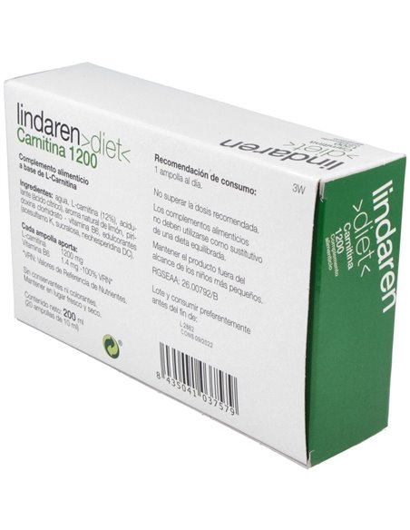 Carnitina 1200 Lindaren20X10Ml de Artesania