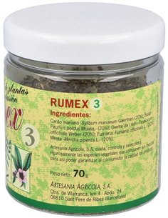 Rumex 3 (Hepatico-Biliar) Bote 70Gr. de Artesania