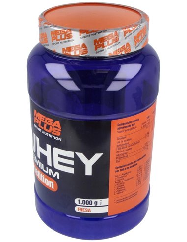 Whey Premium Competition Fresa 1Kg. de Mega Plus