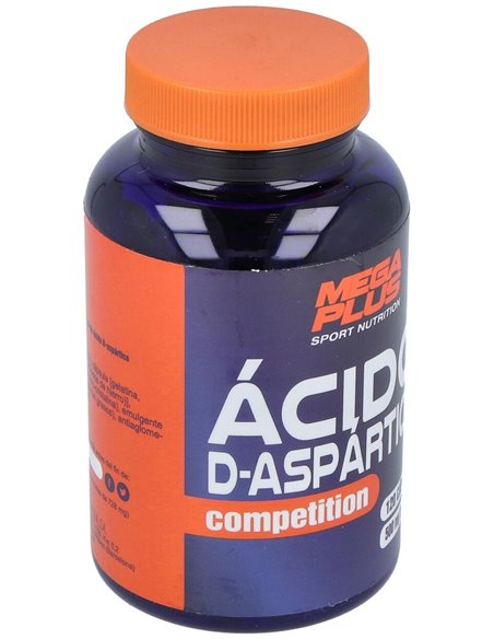 Acido D-Aspartico 120Comp. de Mega Plus