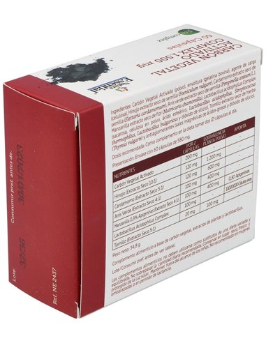 Carbon Vegetal Activo Complex 60Cap. de Nature Essential