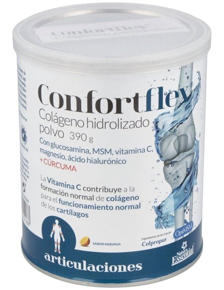 Confortflex Colageno Hidro+Mg+Vit. C+Curcuma 390Gr de Nature Essential
