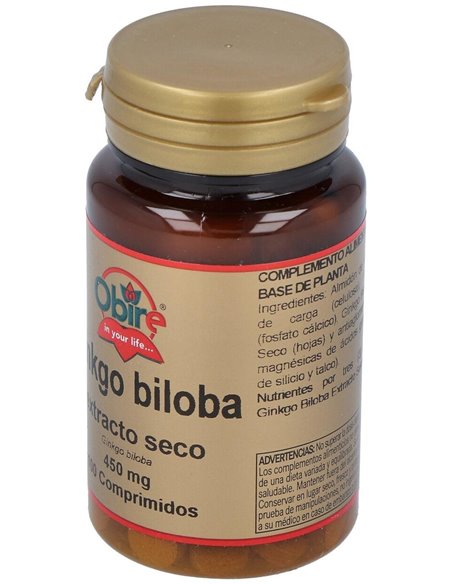 Ginkgo Biloba 100Comp. de Obire