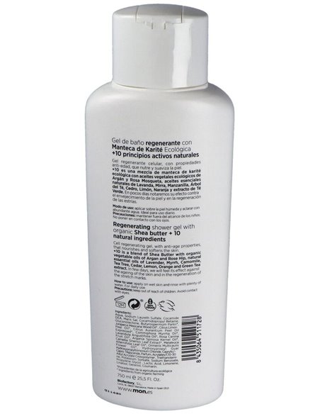 Gel De Ducha Con Karite +10 750Ml. de Mondeconatur