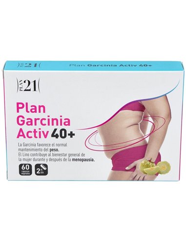 Plan Garcinia Activ 40+ 60Cap. Plan 21 de Plameca