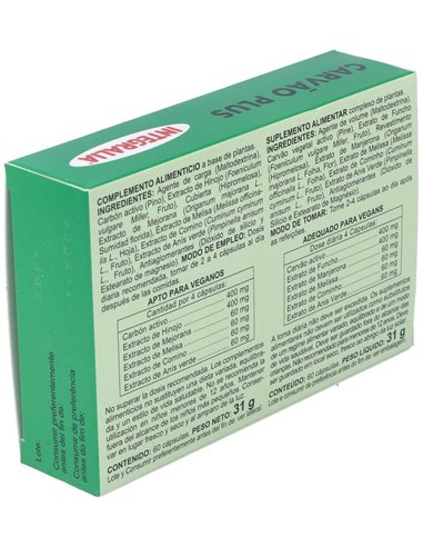 Carbon Plus 60Cap. de Integralia